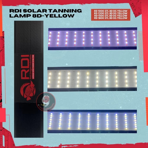 RDI SOLAR TANNING LAMP 8D-DS for Super Red Arowana (Professional Light).